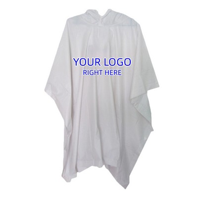 PVC Rain Poncho Custom Logo